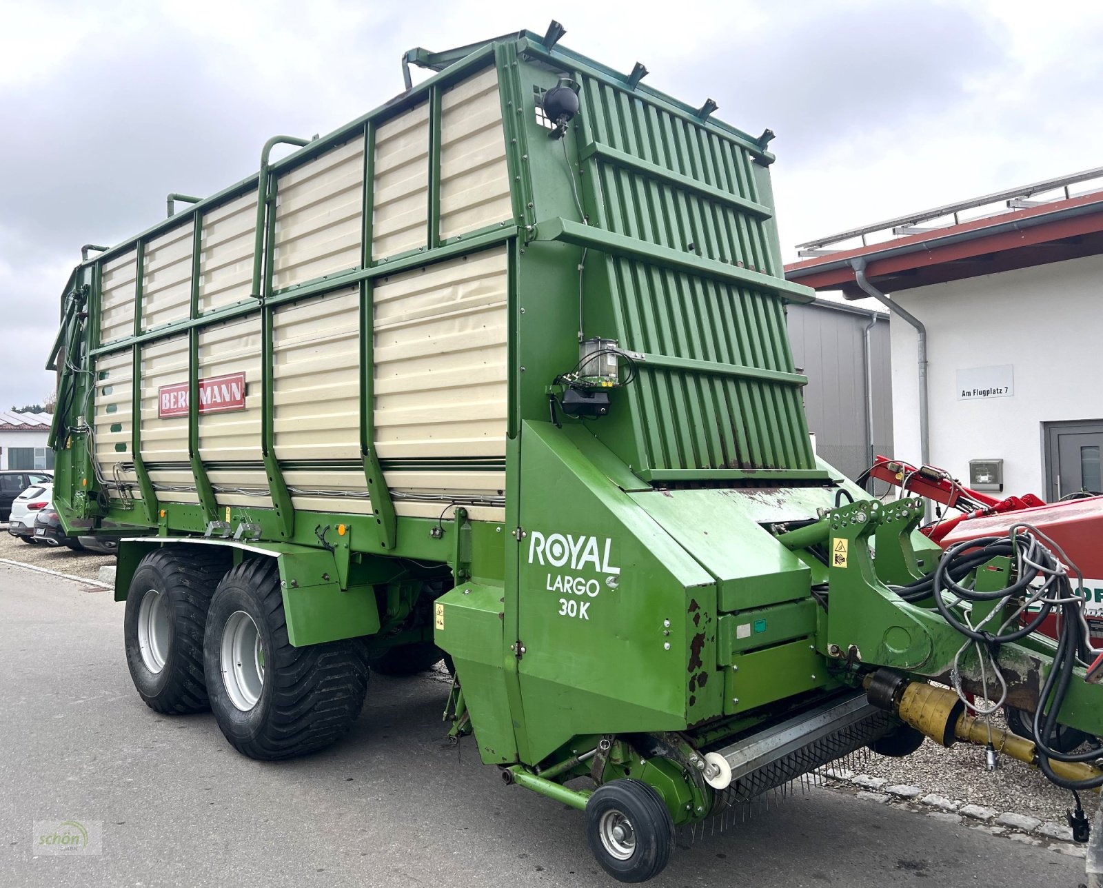 Ladewagen des Typs Bergmann Royal 30 K Largo - mit großem Fahrwerk und 18-Tonnen zul. GG, Gebrauchtmaschine in Burgrieden (Bild 13)