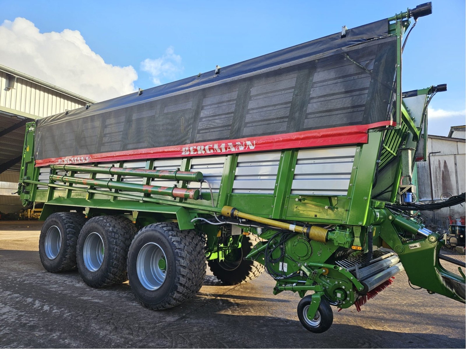 Ladewagen of the type Bergmann Shuttle 490S, Gebrauchtmaschine in Gadebusch (Picture 1)