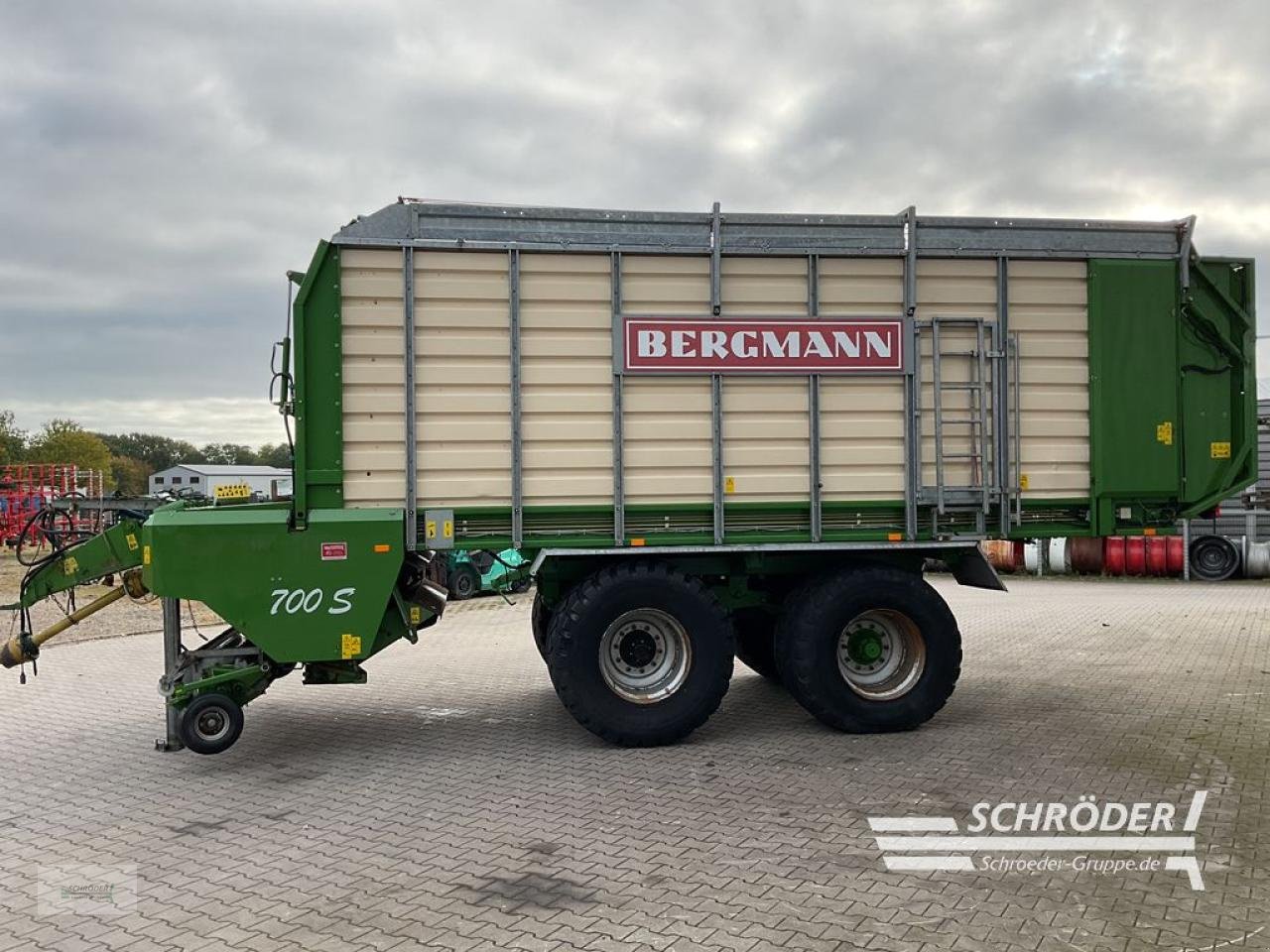 Ladewagen typu Bergmann SHUTTLE 700 S, Gebrauchtmaschine v Wildeshausen (Obrázek 4)