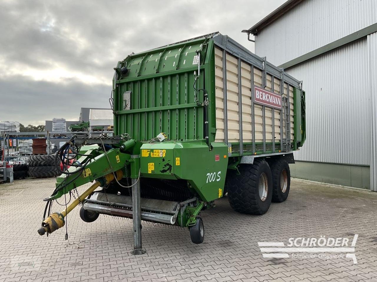 Ladewagen typu Bergmann SHUTTLE 700 S, Gebrauchtmaschine v Wildeshausen (Obrázek 5)