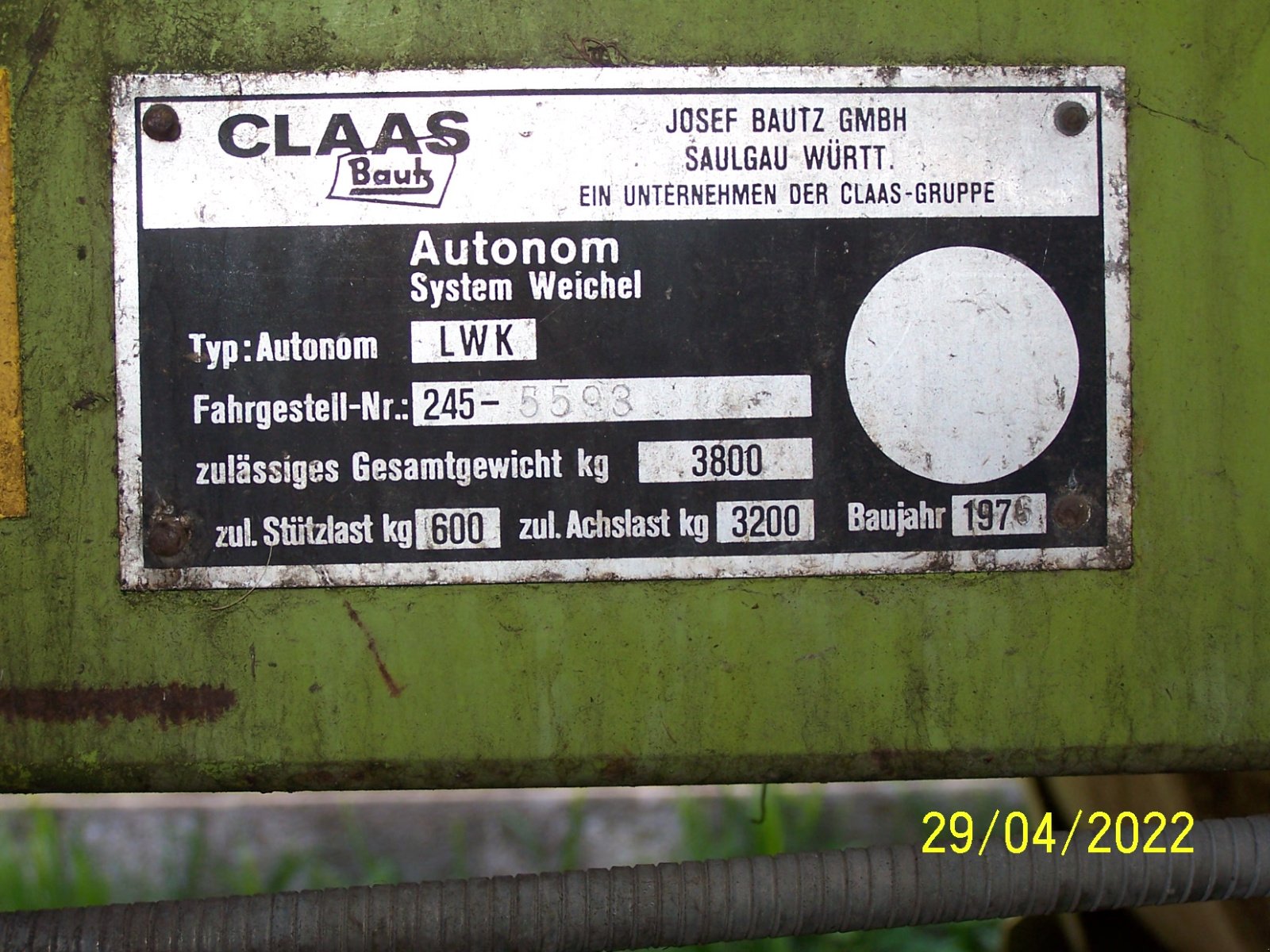 Ladewagen des Typs CLAAS Autonom LWK, Gebrauchtmaschine in Murnau (Bild 18)