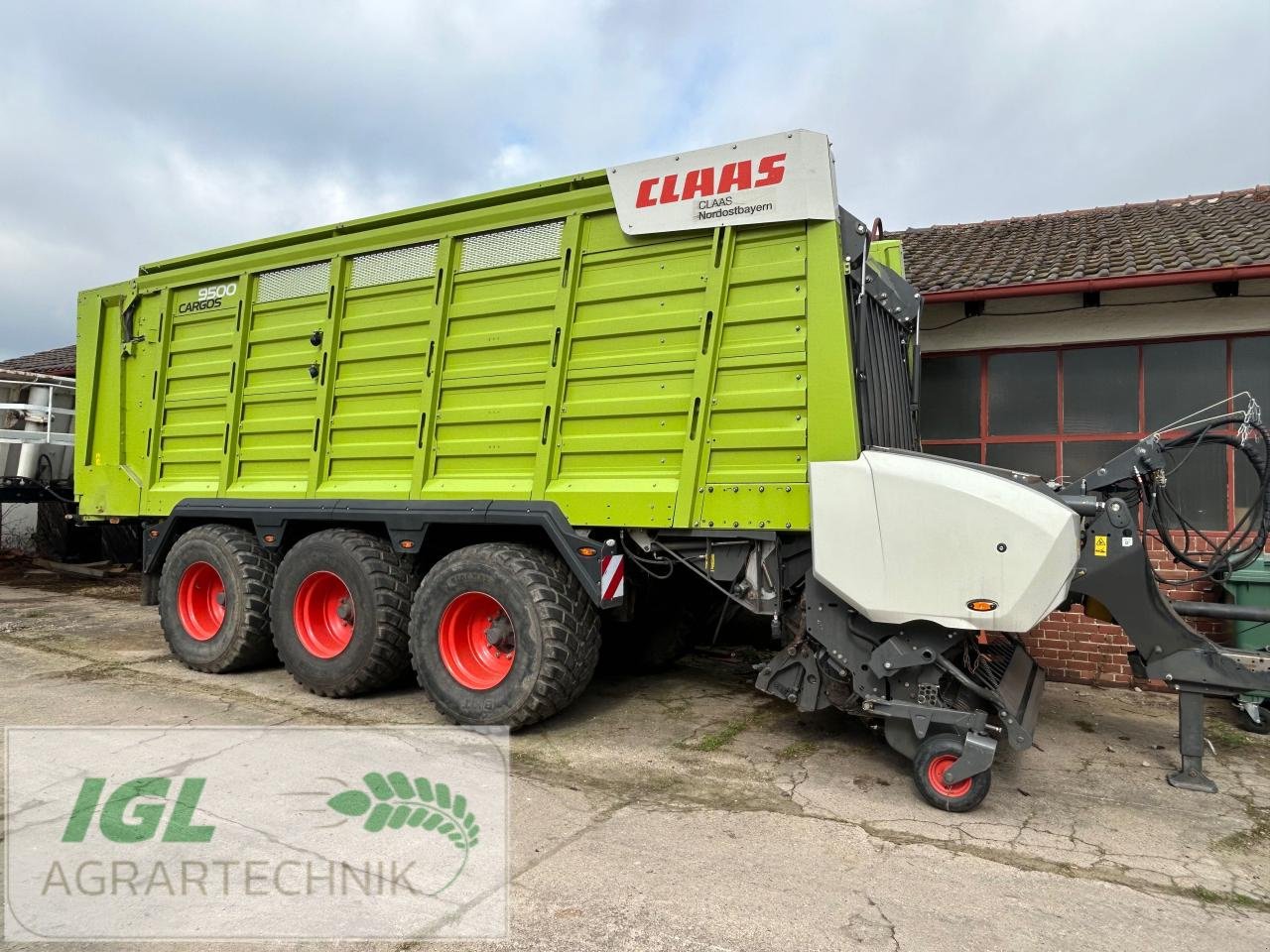 Ladewagen типа CLAAS Carcos 9500 Tridem, Gebrauchtmaschine в Nabburg (Фотография 2)