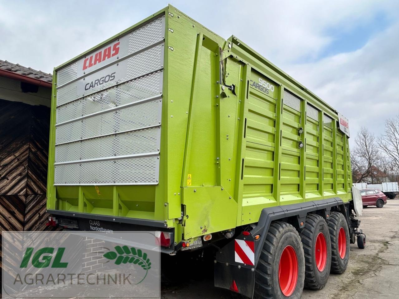 Ladewagen типа CLAAS Carcos 9500 Tridem, Gebrauchtmaschine в Nabburg (Фотография 4)