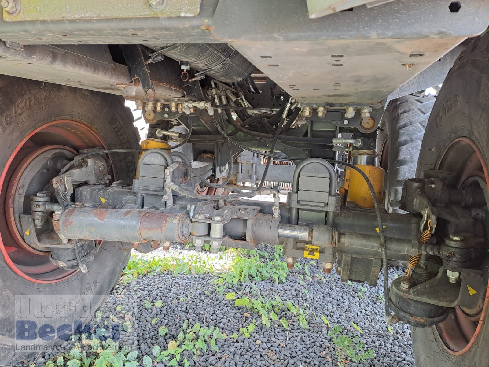 Ladewagen des Typs CLAAS Cargos 8500 S, Gebrauchtmaschine in Weimar-Niederwalgern (Bild 4)