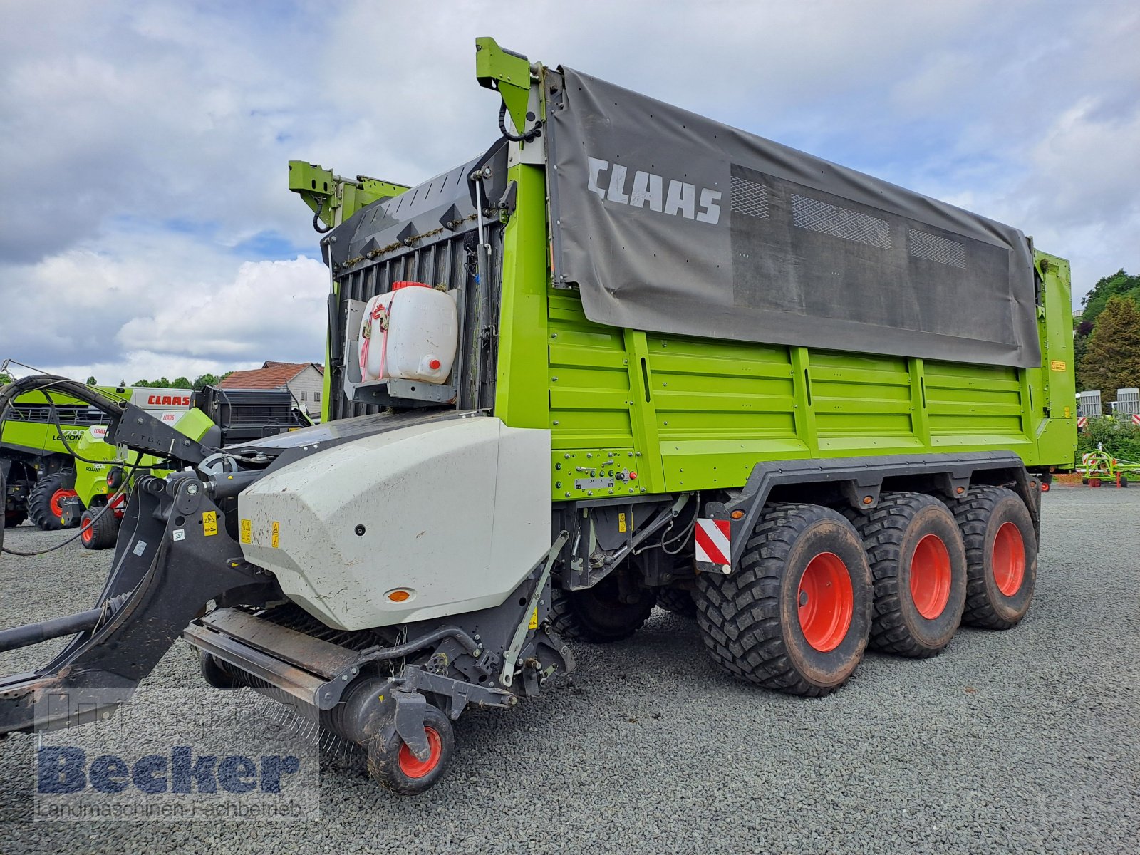 Ladewagen typu CLAAS Cargos 8500 Tridem, Gebrauchtmaschine v Weimar-Niederwalgern (Obrázek 2)