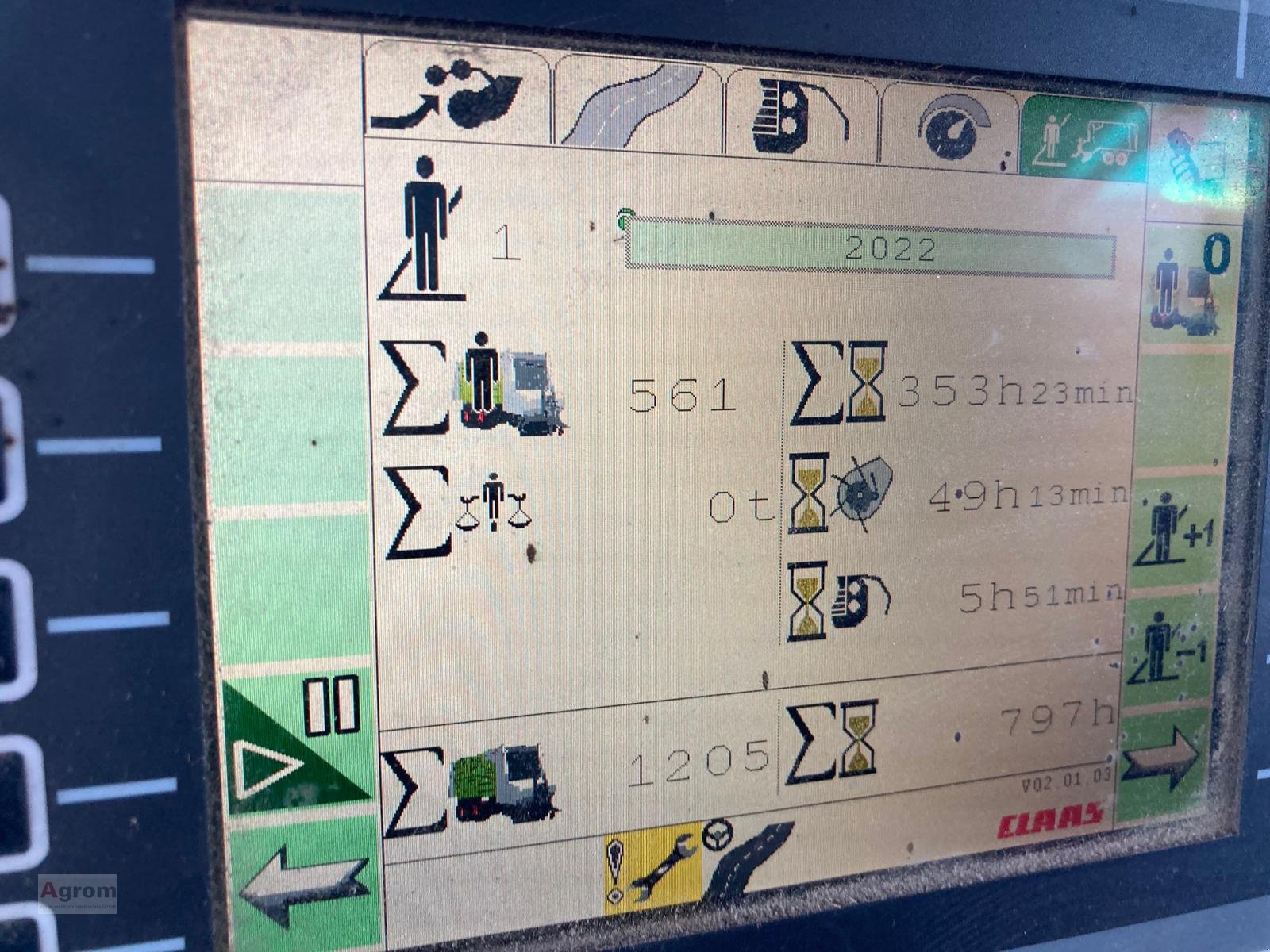 Ladewagen от тип CLAAS Cargos 8500, Gebrauchtmaschine в Münsingen (Снимка 20)