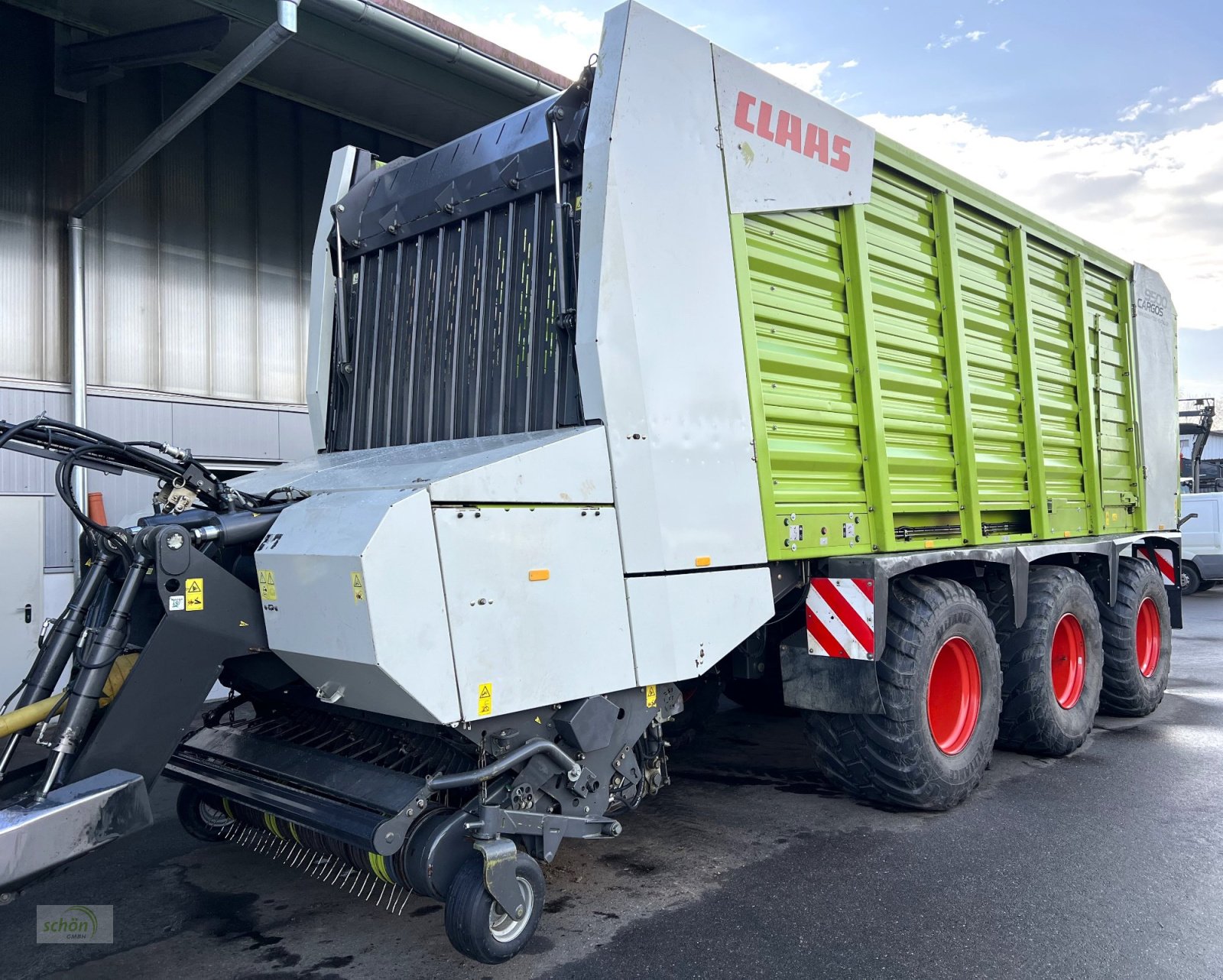 Ladewagen от тип CLAAS Cargos 9500 Tridem - auch mit Dosierwalzen zu haben, Gebrauchtmaschine в Erbach (Снимка 1)