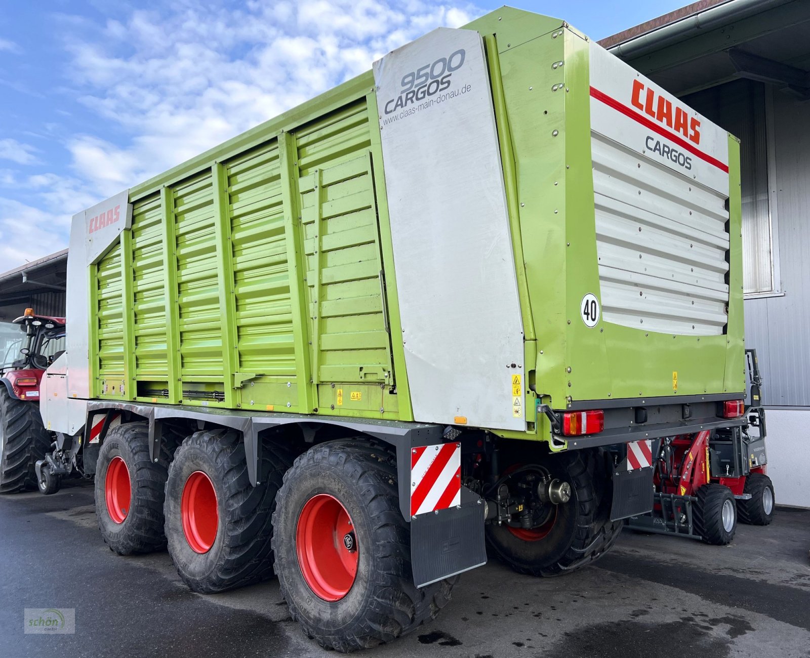 Ladewagen от тип CLAAS Cargos 9500 Tridem - auch mit Dosierwalzen zu haben, Gebrauchtmaschine в Erbach (Снимка 3)