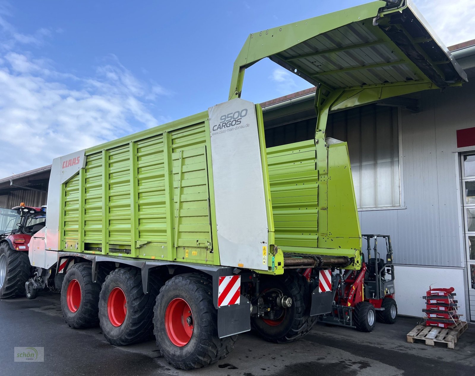 Ladewagen от тип CLAAS Cargos 9500 Tridem - auch mit Dosierwalzen zu haben, Gebrauchtmaschine в Erbach (Снимка 4)