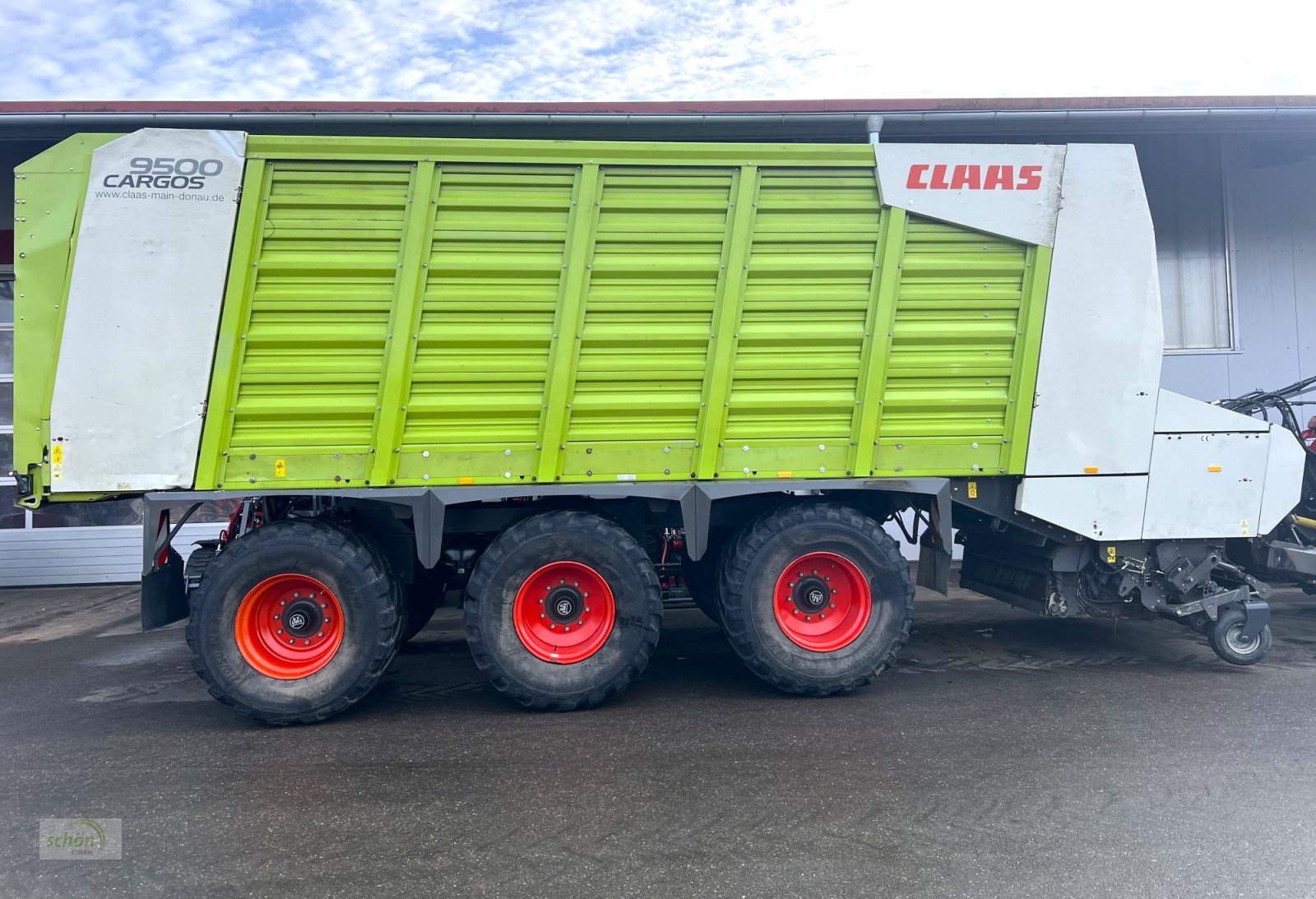Ladewagen от тип CLAAS Cargos 9500 Tridem - auch mit Dosierwalzen zu haben, Gebrauchtmaschine в Erbach (Снимка 24)