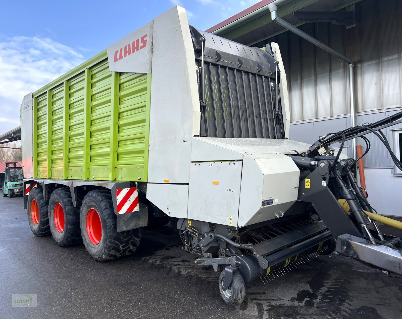 Ladewagen от тип CLAAS Cargos 9500 Tridem - auch mit Dosierwalzen zu haben, Gebrauchtmaschine в Erbach (Снимка 25)
