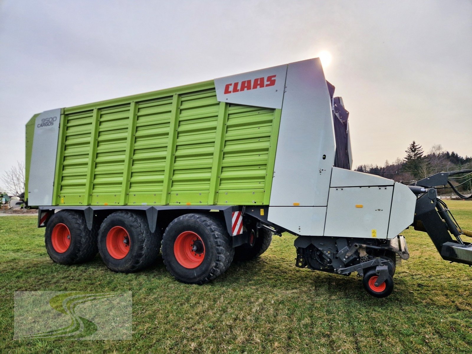 Ladewagen typu CLAAS Cargos 9500 Tridem, Gebrauchtmaschine v Erisried (Obrázek 3)