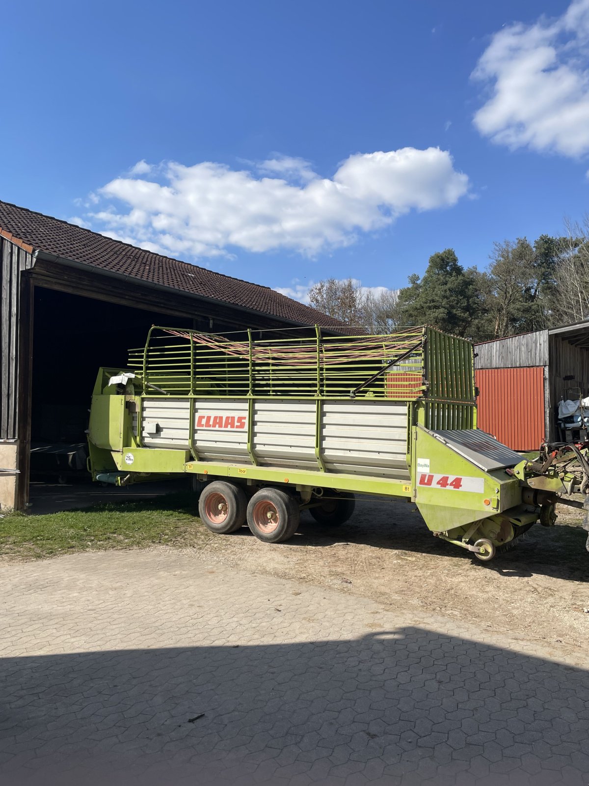 Ladewagen of the type CLAAS Ladewagen U 44, Gebrauchtmaschine in 91572 Bechhofen (Picture 1)