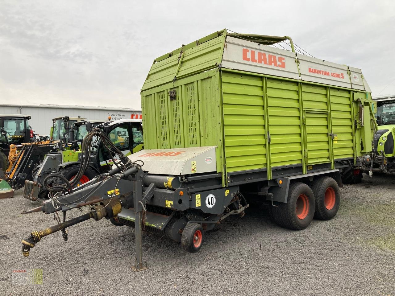 Ladewagen typu CLAAS QUANTUM 4500 S, Gebrauchtmaschine w Molbergen (Zdjęcie 1)