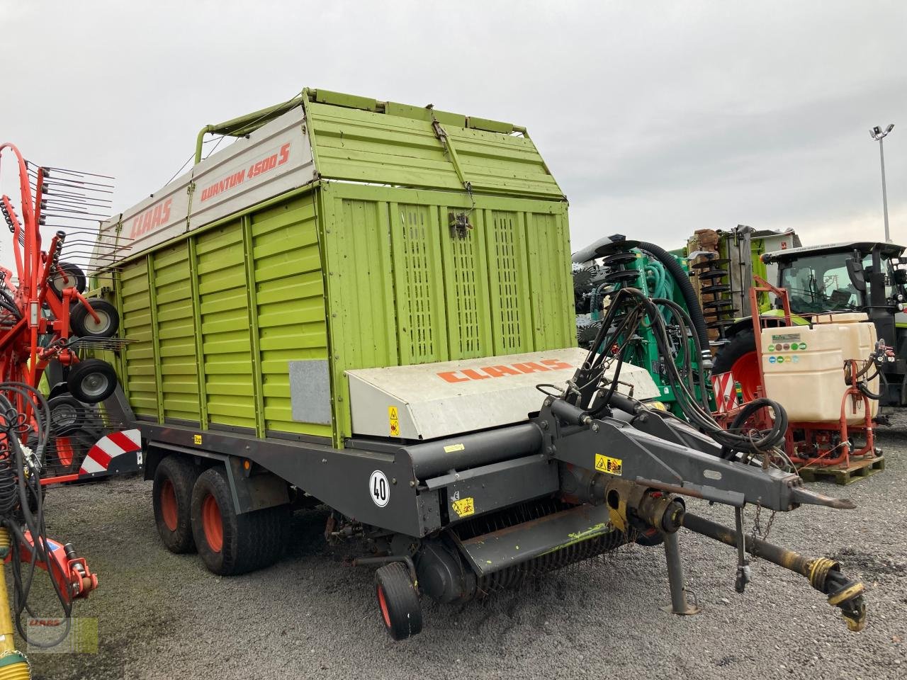 Ladewagen typu CLAAS QUANTUM 4500 S, Gebrauchtmaschine w Molbergen (Zdjęcie 4)