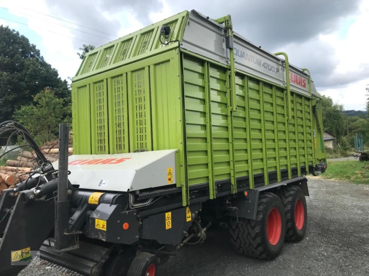 Ladewagen typu CLAAS Quantum 4700P, Gebrauchtmaschine v Münchberg (Obrázek 1)