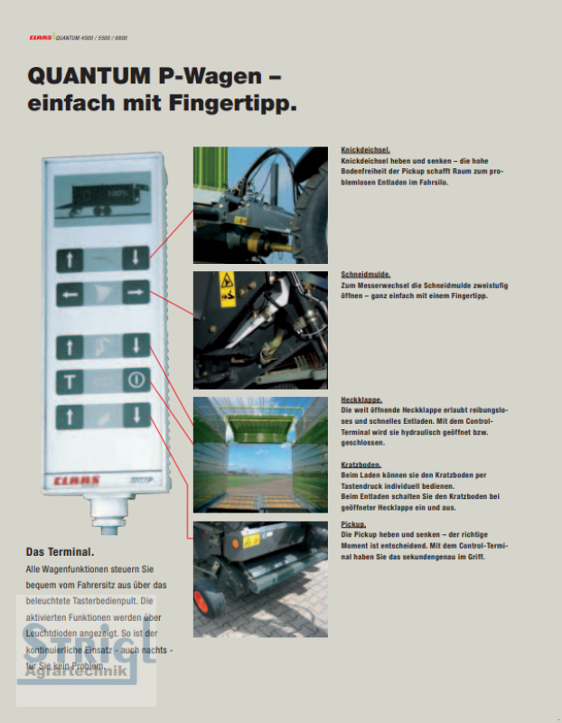 Ladewagen от тип CLAAS Quantum 5500 P, Gebrauchtmaschine в Moosbach (Снимка 25)