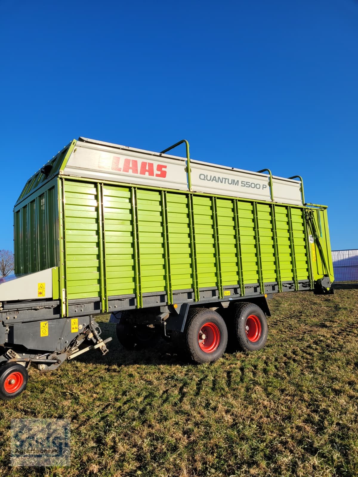 Ladewagen от тип CLAAS Quantum 5500 P, Gebrauchtmaschine в Moosbach (Снимка 2)