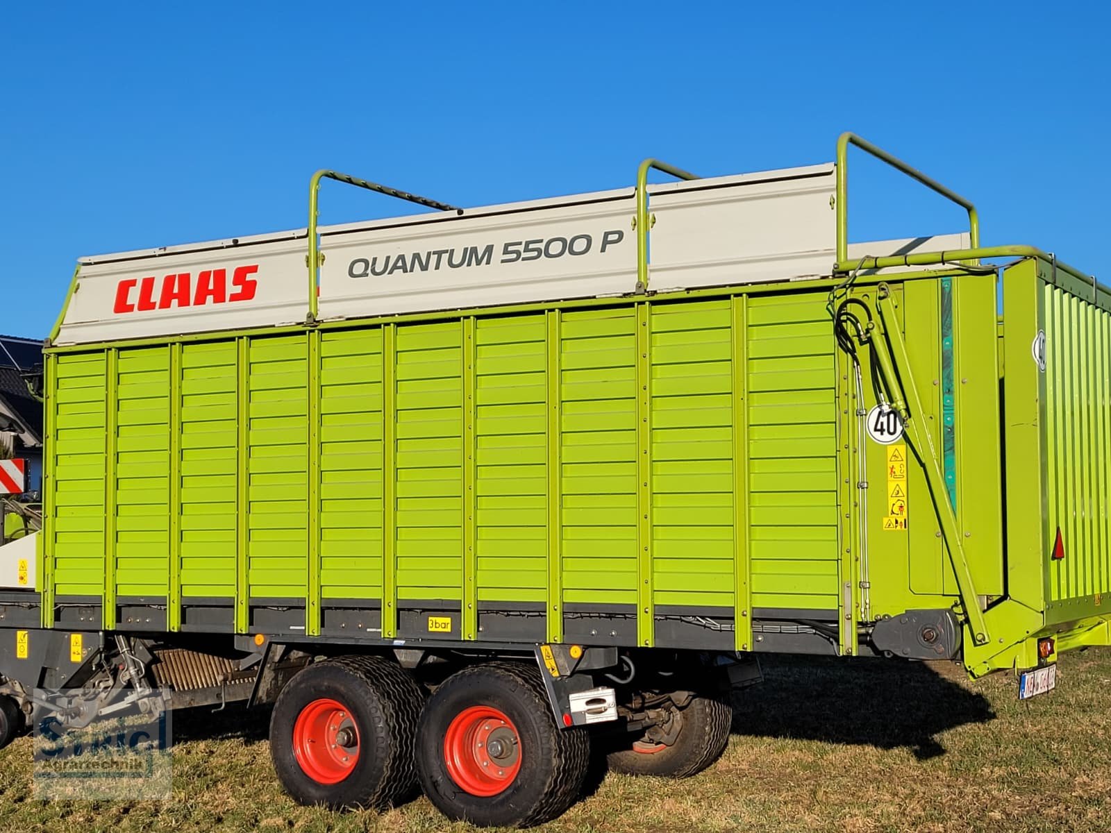 Ladewagen от тип CLAAS Quantum 5500 P, Gebrauchtmaschine в Moosbach (Снимка 3)