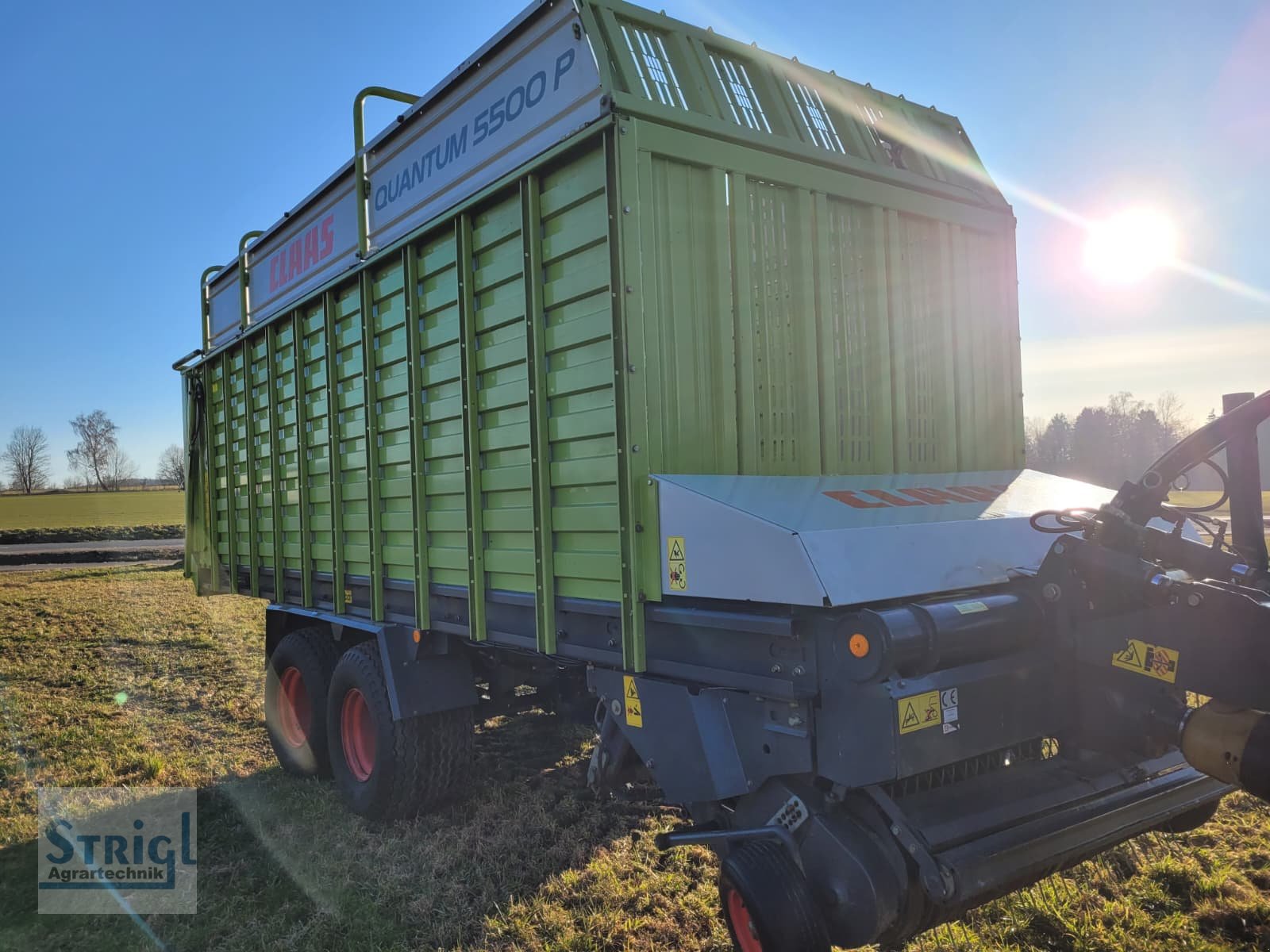 Ladewagen от тип CLAAS Quantum 5500 P, Gebrauchtmaschine в Moosbach (Снимка 5)