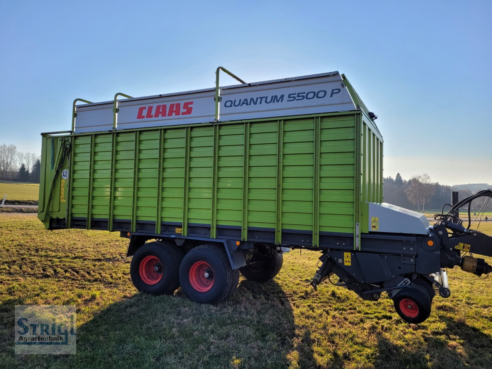 Ladewagen от тип CLAAS Quantum 5500 P, Gebrauchtmaschine в Moosbach (Снимка 7)