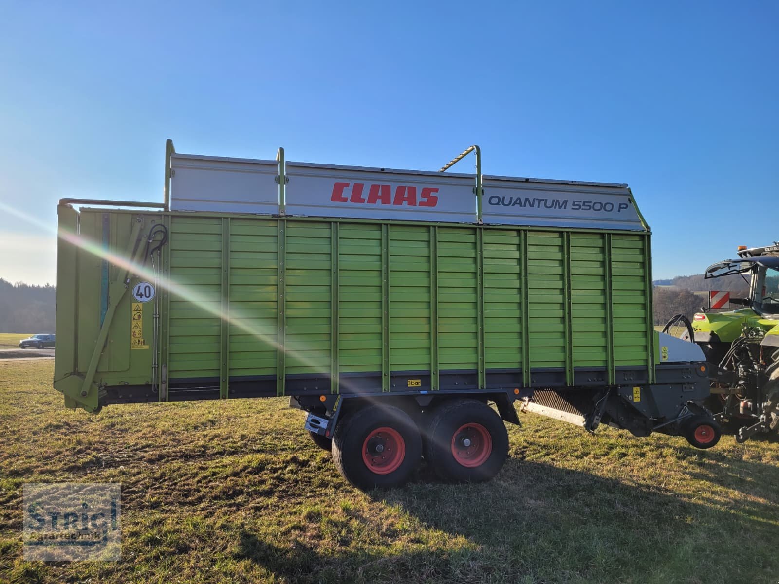 Ladewagen от тип CLAAS Quantum 5500 P, Gebrauchtmaschine в Moosbach (Снимка 8)