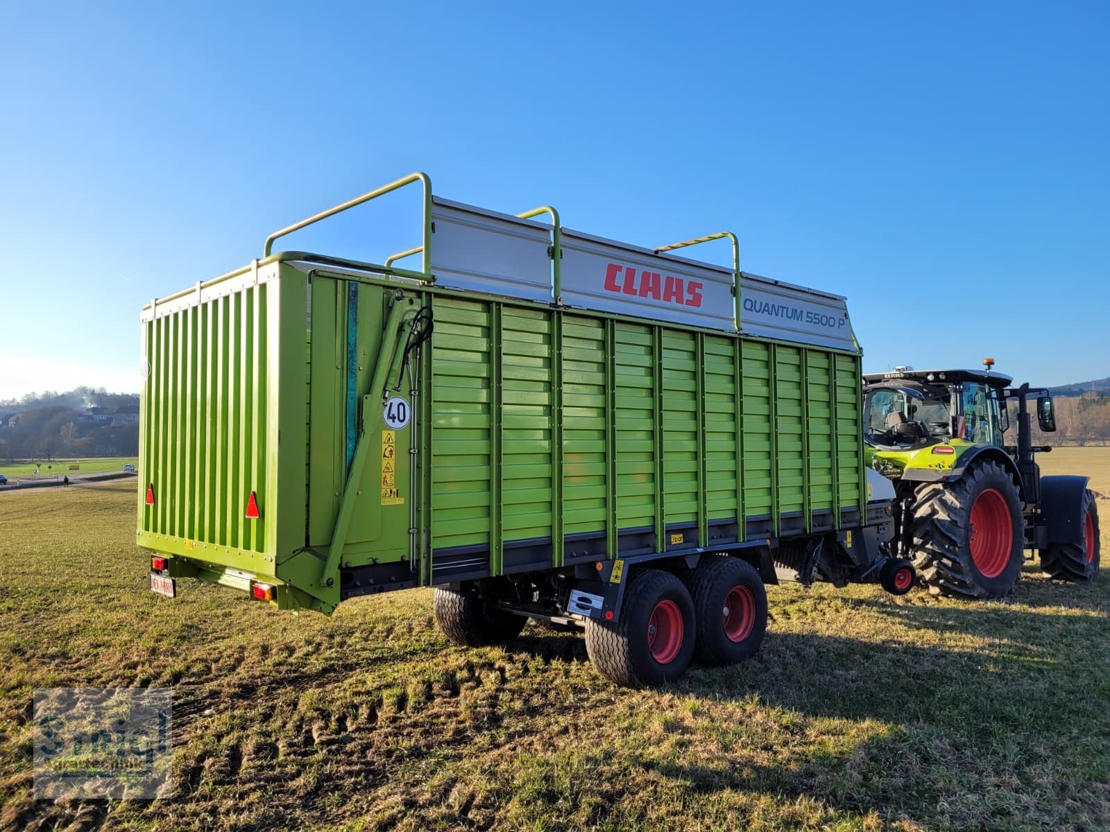 Ladewagen от тип CLAAS Quantum 5500 P, Gebrauchtmaschine в Moosbach (Снимка 10)