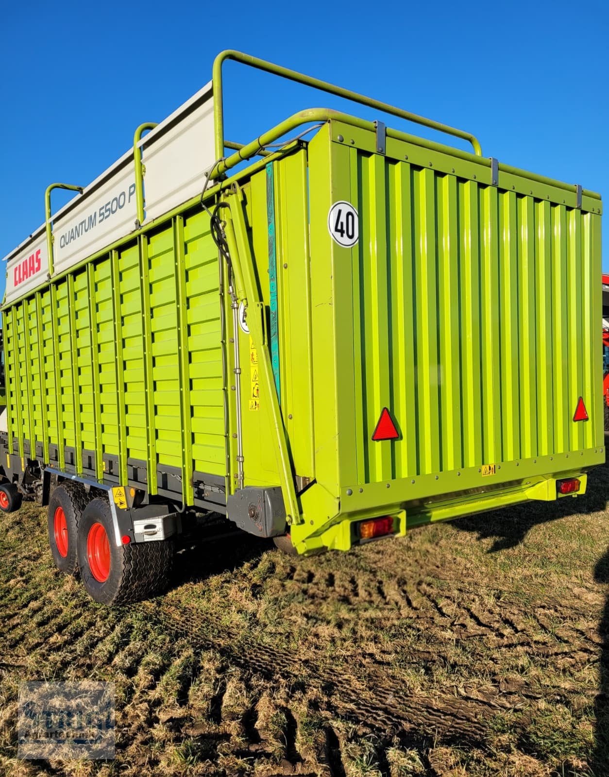 Ladewagen от тип CLAAS Quantum 5500 P, Gebrauchtmaschine в Moosbach (Снимка 11)