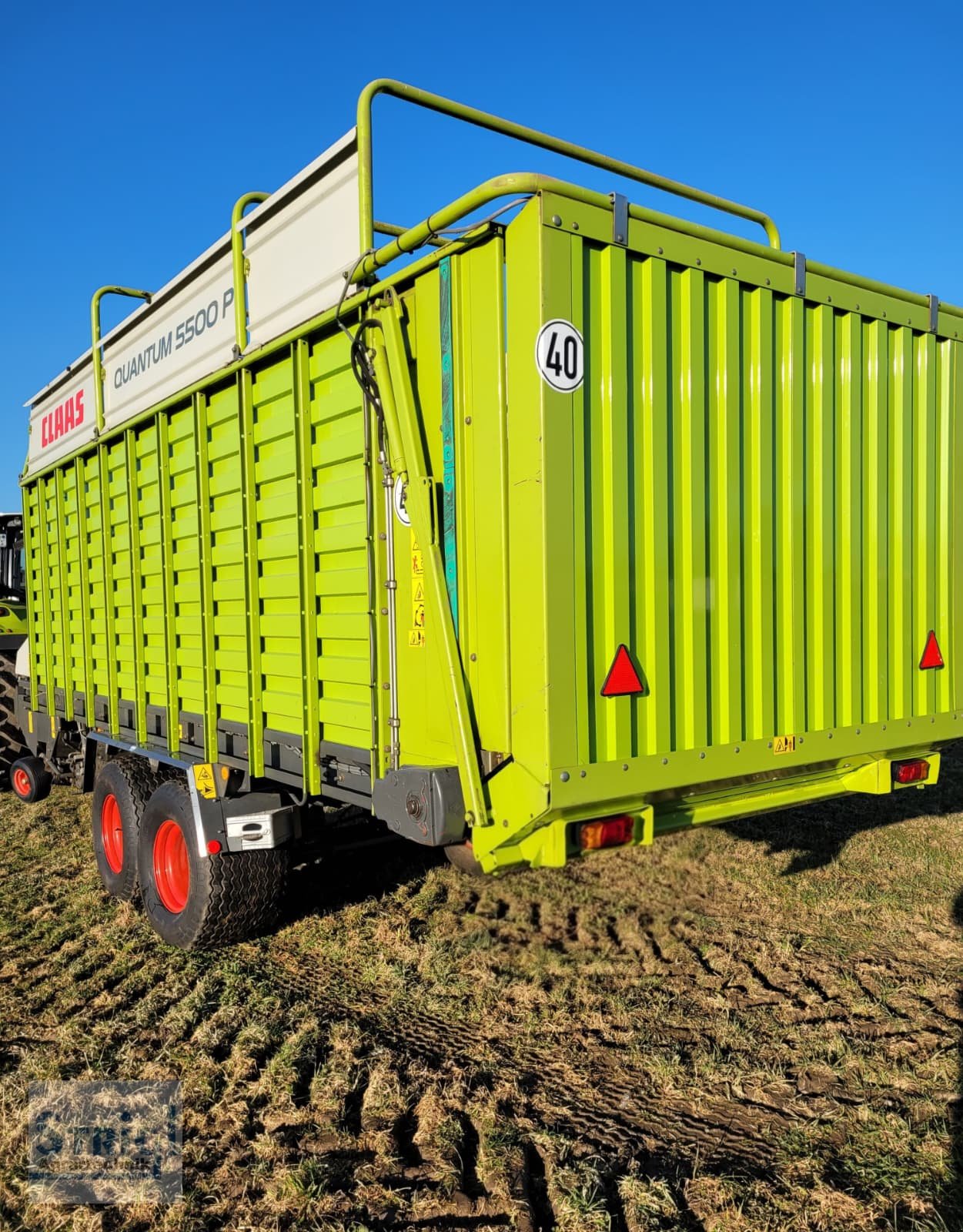 Ladewagen от тип CLAAS Quantum 5500 P, Gebrauchtmaschine в Moosbach (Снимка 12)