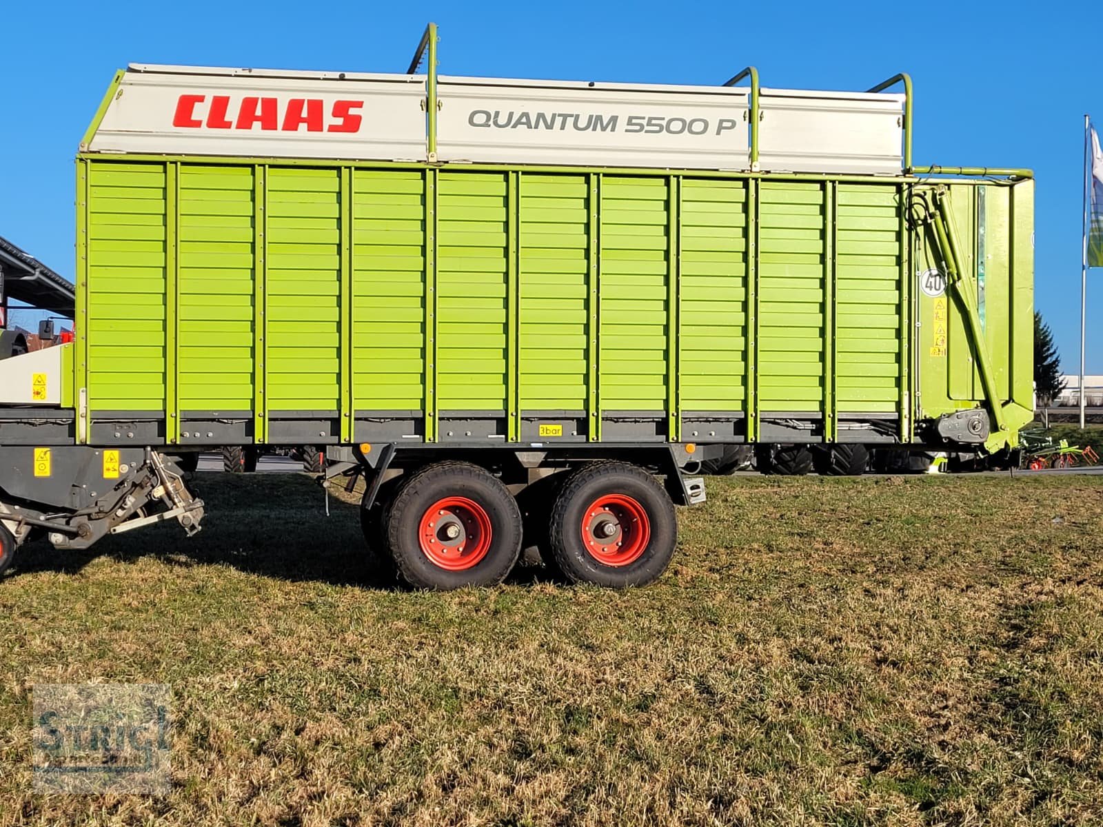 Ladewagen от тип CLAAS Quantum 5500 P, Gebrauchtmaschine в Moosbach (Снимка 13)
