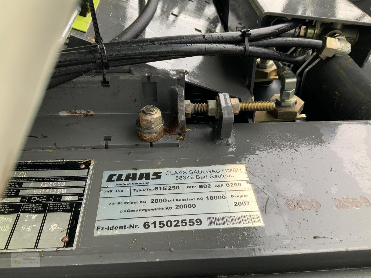 Ladewagen tip CLAAS Quantum 5800 P, Gebrauchtmaschine in Pfreimd (Poză 8)