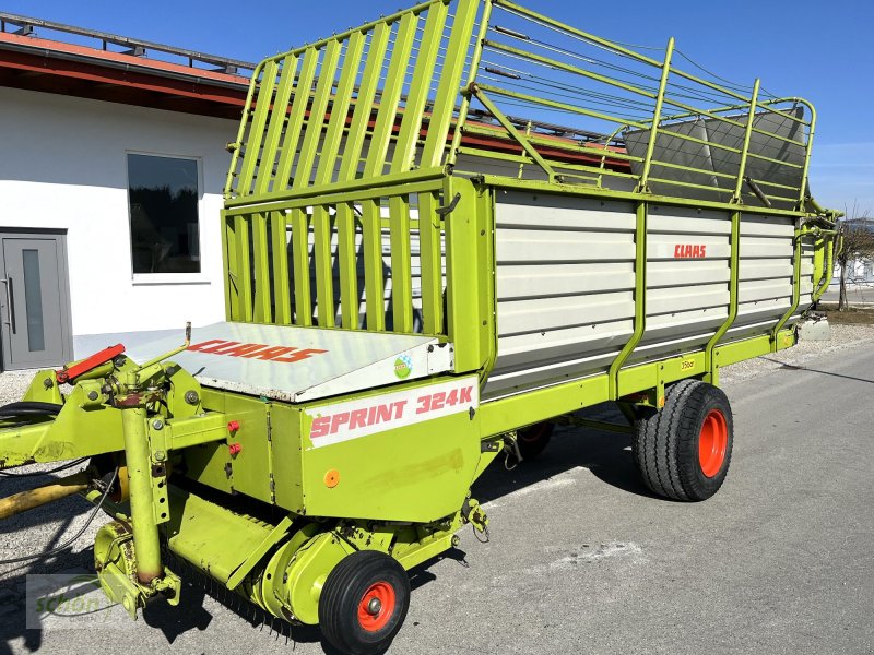 Ladewagen Türe ait CLAAS Sprint 324 K mit einer Topausstattung und in einem Topzustand, Gebrauchtmaschine içinde Burgrieden (resim 1)