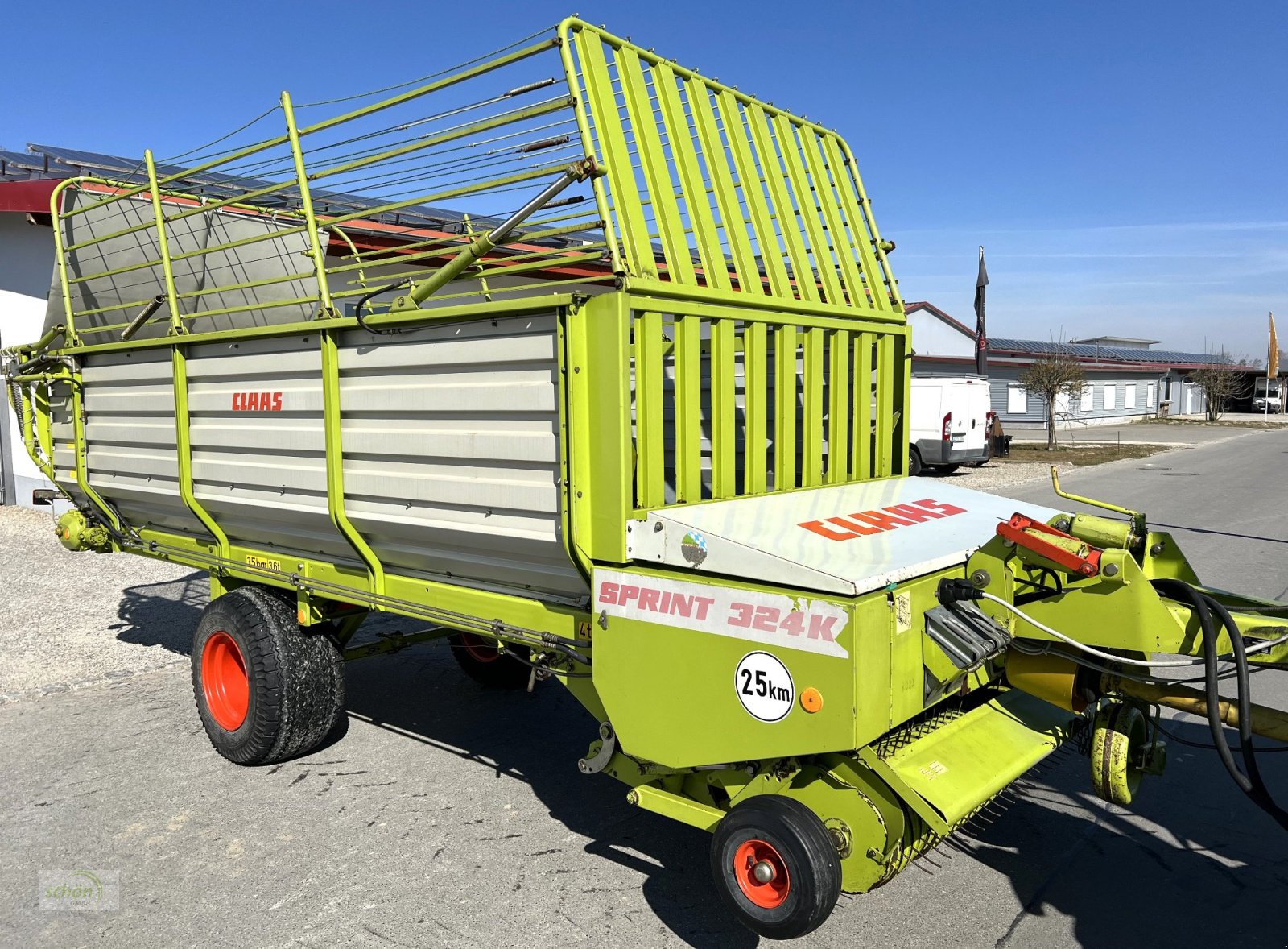 Ladewagen типа CLAAS Sprint 324 K mit einer Topausstattung und in einem Topzustand, Gebrauchtmaschine в Burgrieden (Фотография 13)