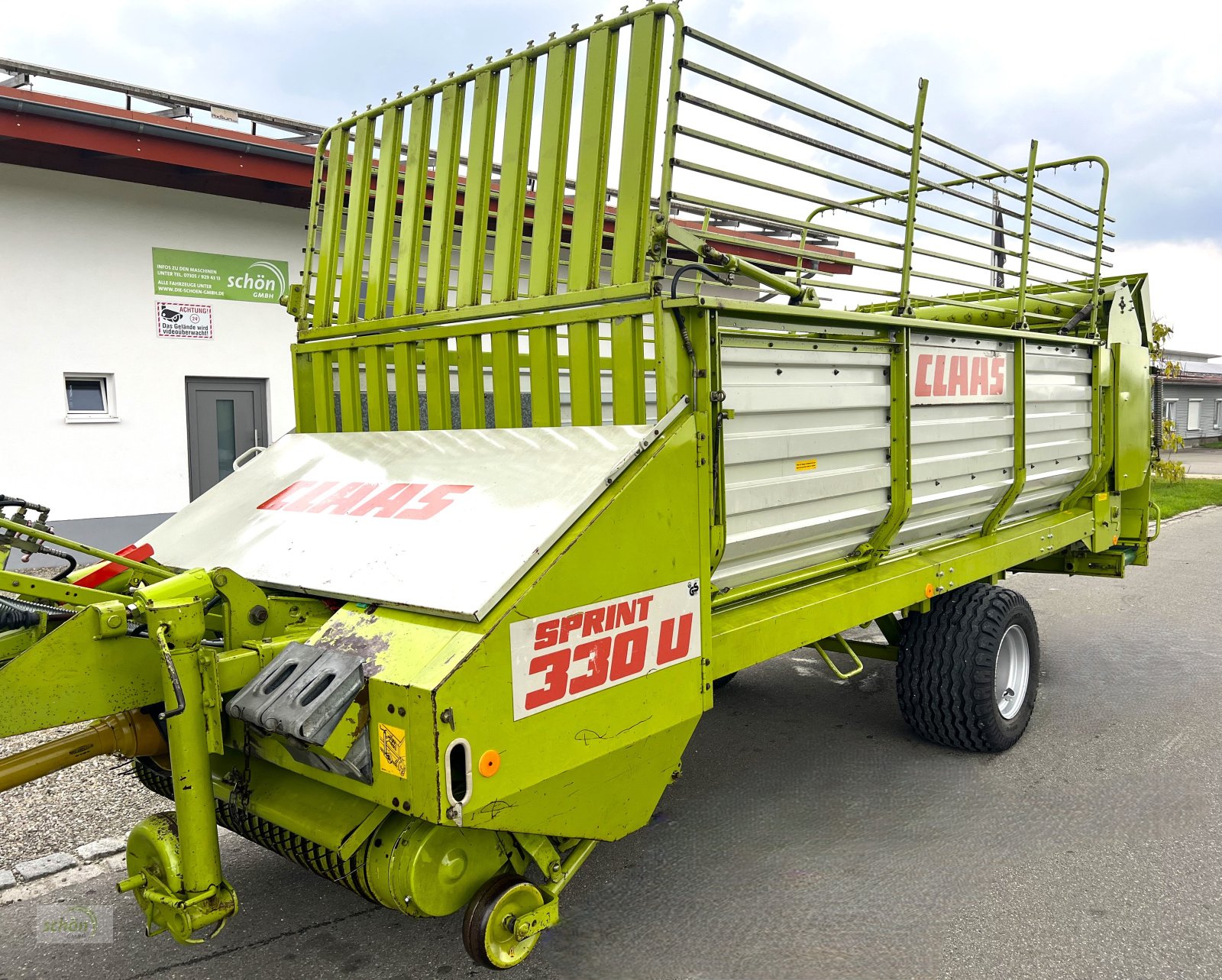 Ladewagen Türe ait CLAAS Sprint 330 U in einem guten Zustand und mit neuen 19-er Breitreifen, Gebrauchtmaschine içinde Burgrieden (resim 1)