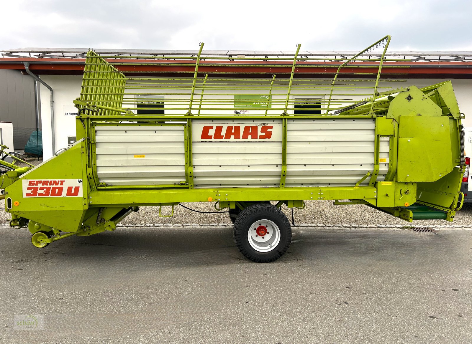 Ladewagen Türe ait CLAAS Sprint 330 U in einem guten Zustand und mit neuen 19-er Breitreifen, Gebrauchtmaschine içinde Burgrieden (resim 2)