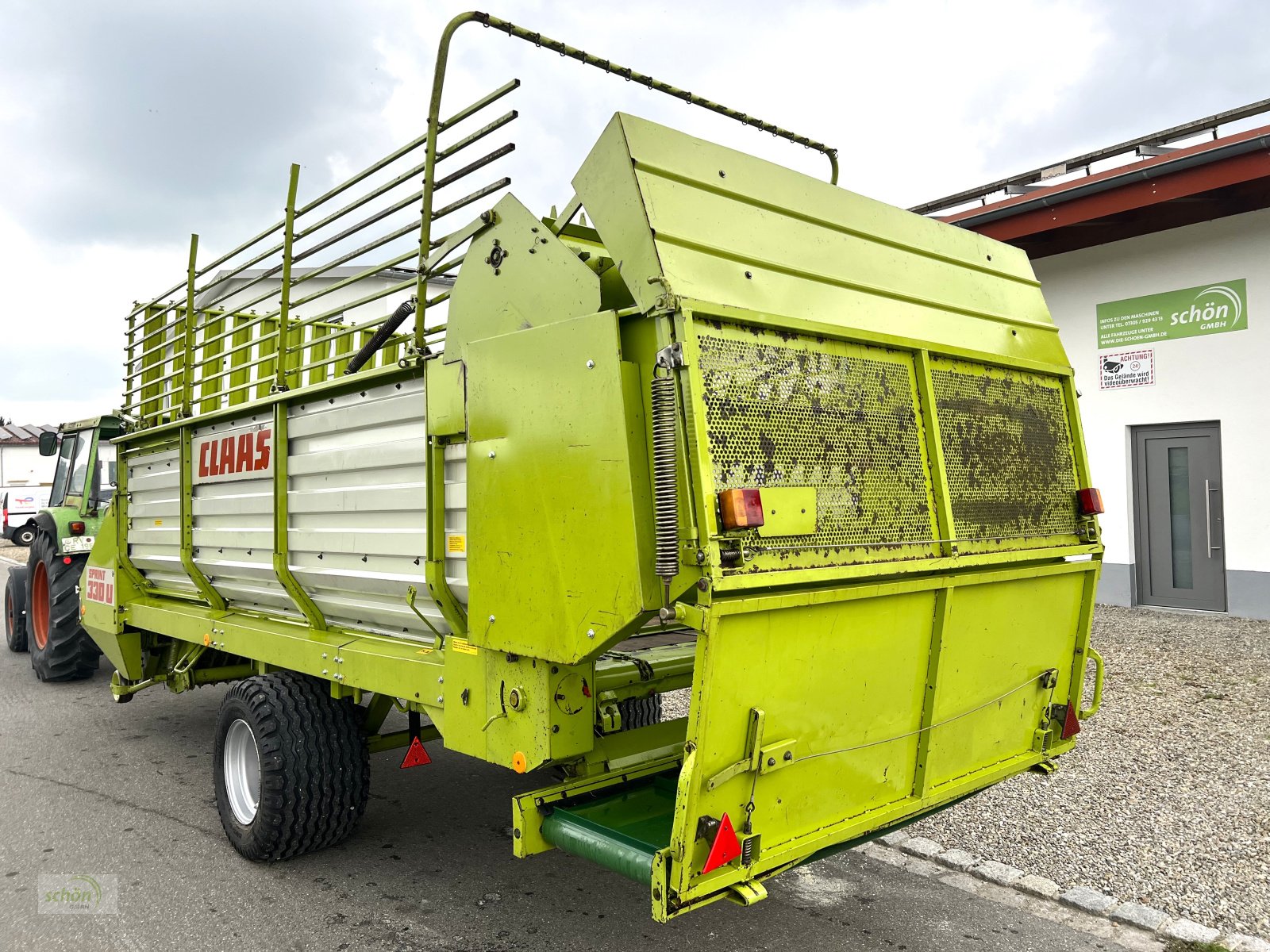 Ladewagen Türe ait CLAAS Sprint 330 U in einem guten Zustand und mit neuen 19-er Breitreifen, Gebrauchtmaschine içinde Burgrieden (resim 5)