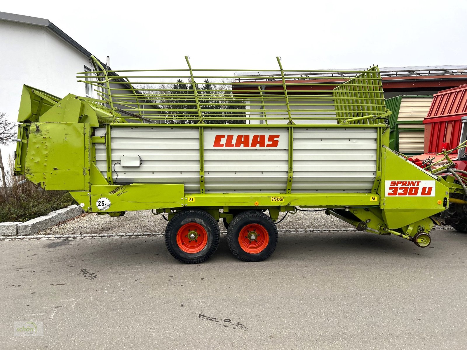 Ladewagen typu CLAAS Sprint 330 U Tandem mit drei Dosierwalzen, Gebrauchtmaschine w Burgrieden (Zdjęcie 7)