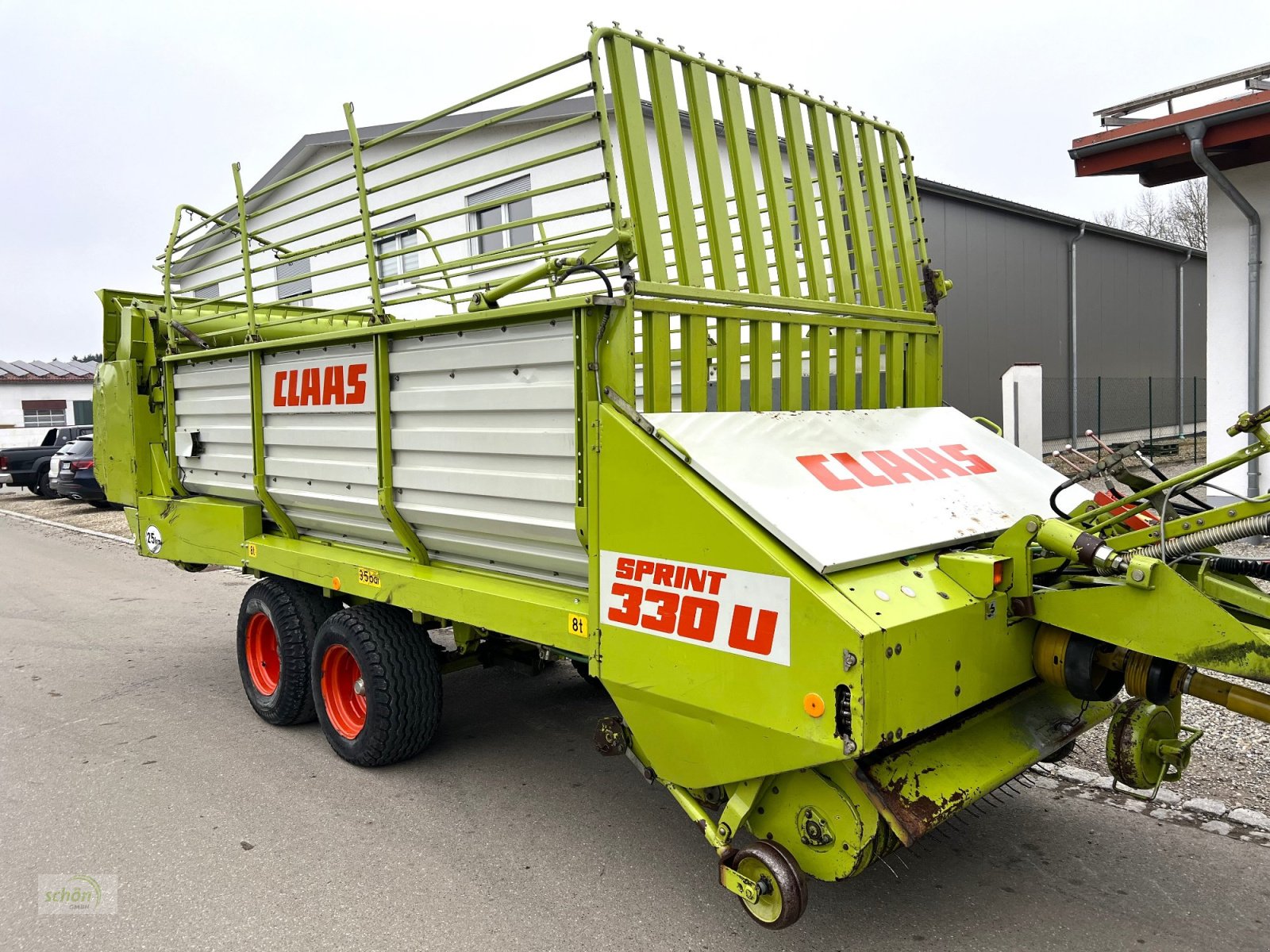 Ladewagen typu CLAAS Sprint 330 U Tandem mit drei Dosierwalzen, Gebrauchtmaschine w Burgrieden (Zdjęcie 8)