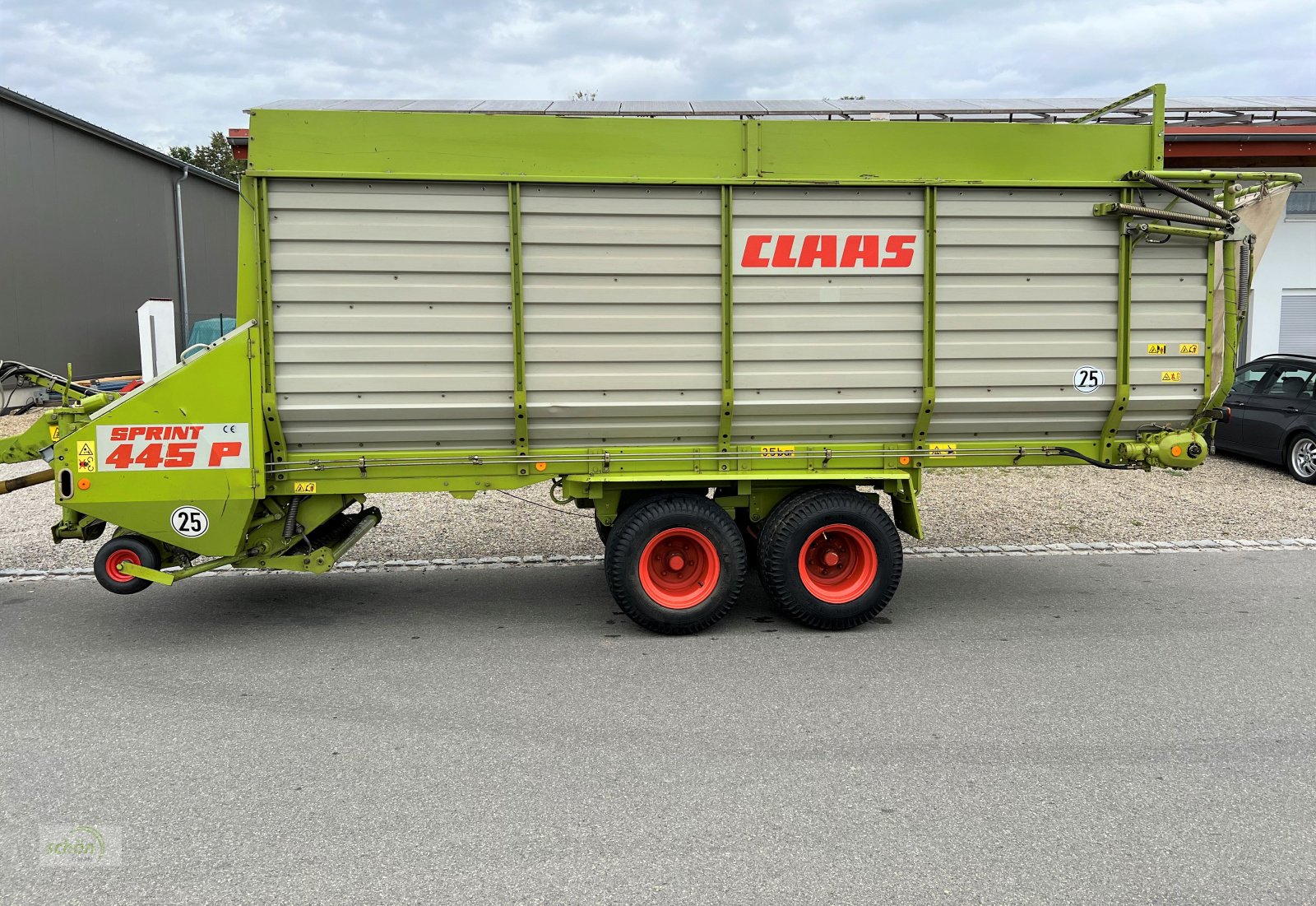 Ladewagen typu CLAAS Sprint 445 P mit Druckluftbremse - aus erster Hand - 40 km/h Zulassung möglich, Gebrauchtmaschine v Burgrieden (Obrázok 2)