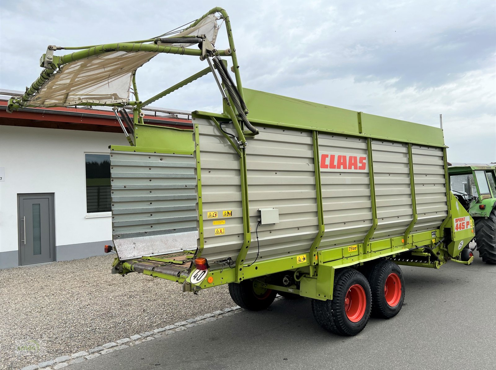 Ladewagen типа CLAAS Sprint 445 P mit Druckluftbremse - aus erster Hand - 40 km/h Zulassung möglich, Gebrauchtmaschine в Burgrieden (Фотография 9)