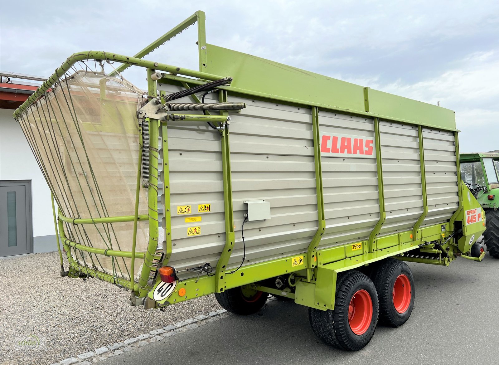 Ladewagen typu CLAAS Sprint 445 P mit Druckluftbremse - aus erster Hand - 40 km/h Zulassung möglich, Gebrauchtmaschine v Burgrieden (Obrázok 10)