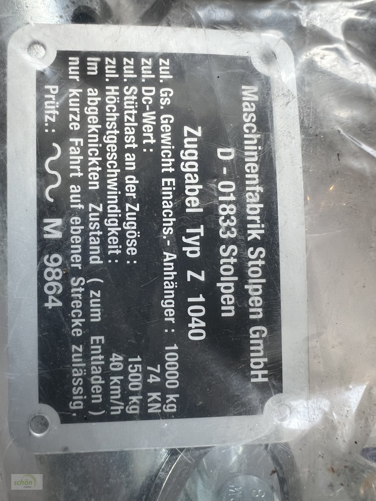 Ladewagen of the type Deutz-Fahr Deichsel Zugöse Zuggabel Z 1040 für Feedmaster, Vicon Feedex, Neumaschine in Burgrieden (Picture 5)