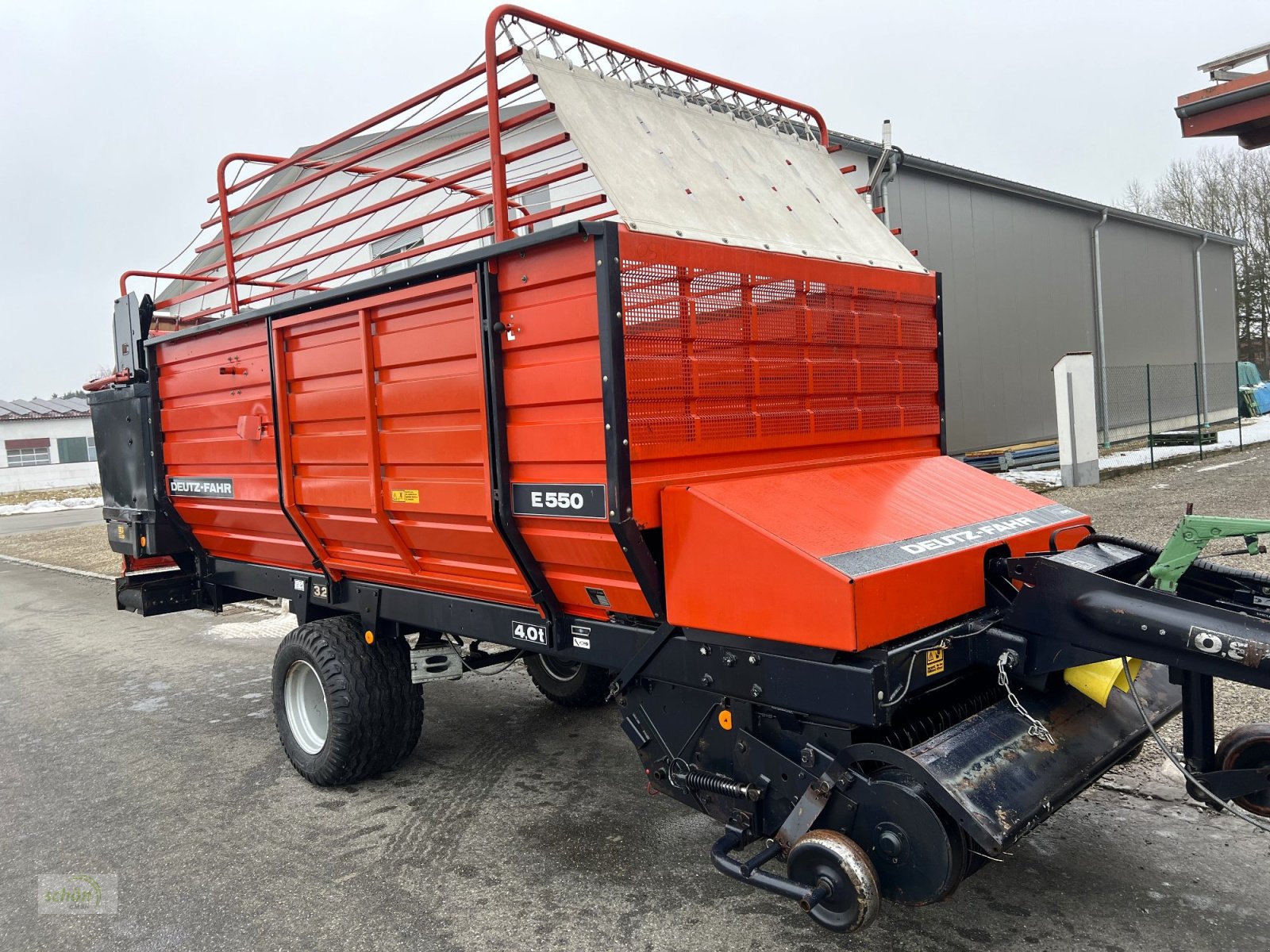 Ladewagen del tipo Deutz-Fahr E 550 im sehr guten Zustand und mit 19-er Breitreifen, Gebrauchtmaschine In Burgrieden (Immagine 12)