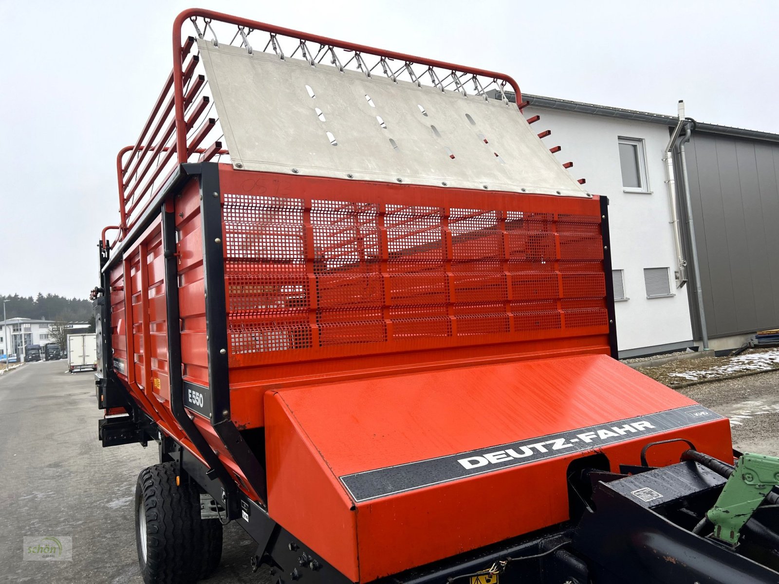 Ladewagen del tipo Deutz-Fahr E 550 im sehr guten Zustand und mit 19-er Breitreifen, Gebrauchtmaschine In Burgrieden (Immagine 13)