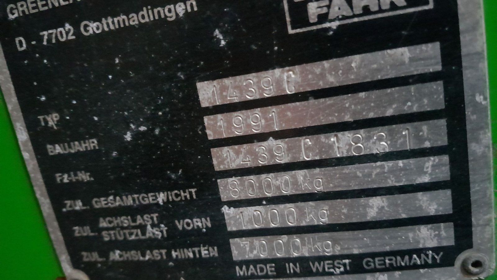 Ladewagen of the type Deutz-Fahr FE 6.37 FE 6.37, Gebrauchtmaschine in Vojens (Picture 6)