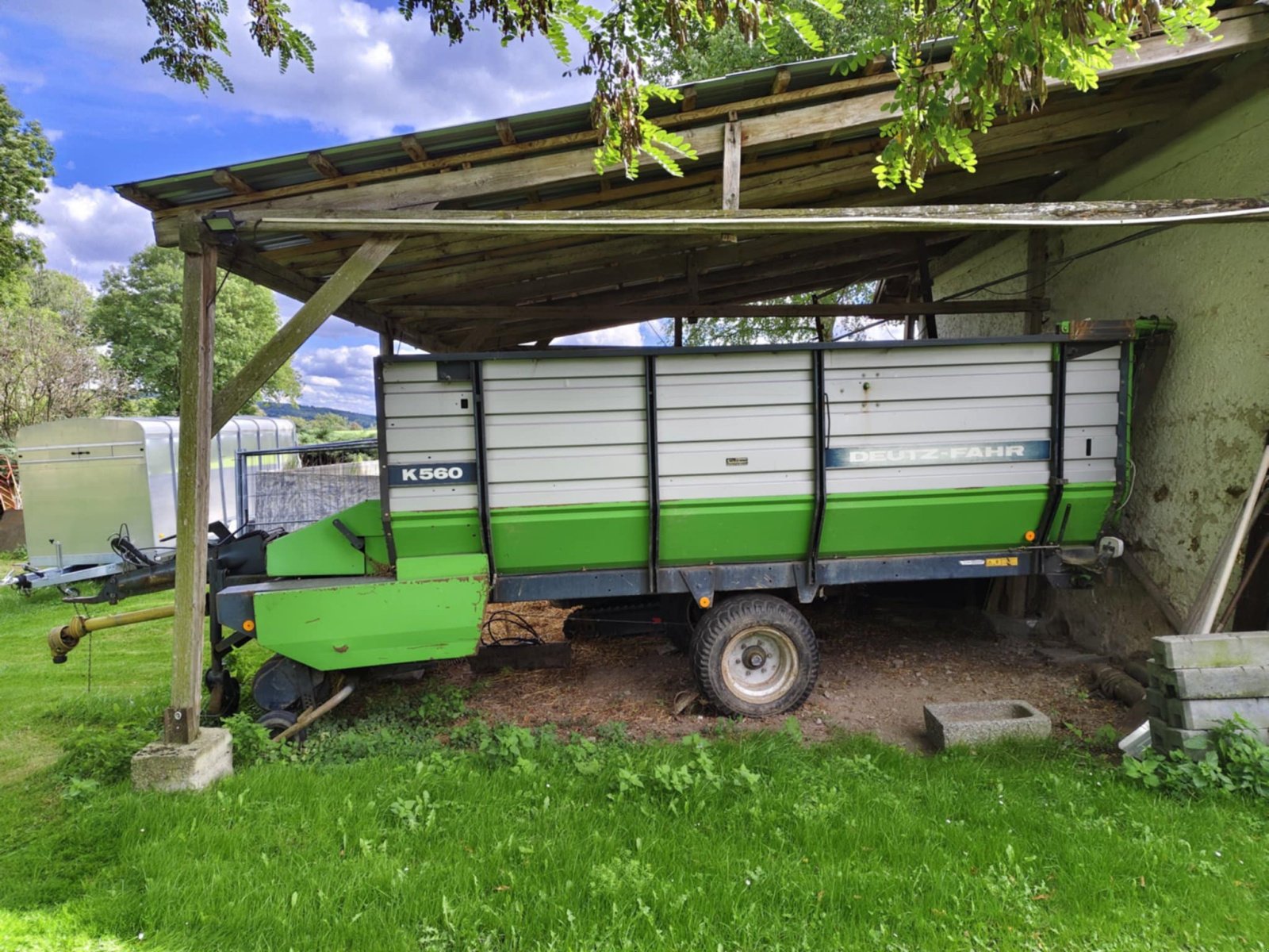 Ladewagen of the type Deutz-Fahr K 560, Gebrauchtmaschine in Albrechtice nad Vltavou (Picture 2)