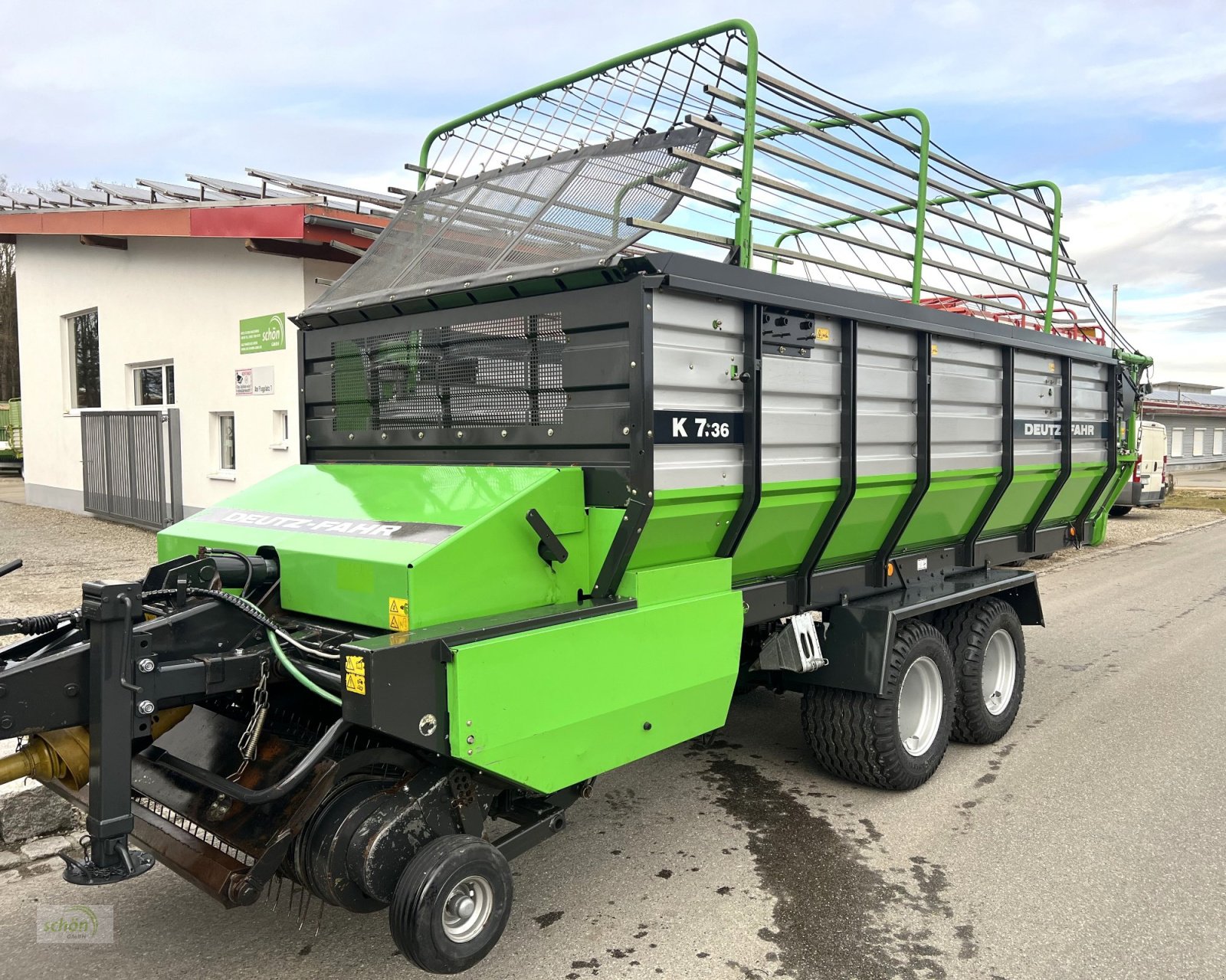 Ladewagen типа Deutz-Fahr K 7.36 mit neuen 19-er Breitreifen und einer guten Ausstattung, Gebrauchtmaschine в Burgrieden (Фотография 1)