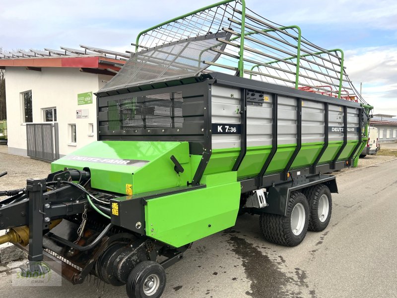 Ladewagen tipa Deutz-Fahr K 7.36 mit neuen 19-er Breitreifen und einer guten Ausstattung, Gebrauchtmaschine u Burgrieden