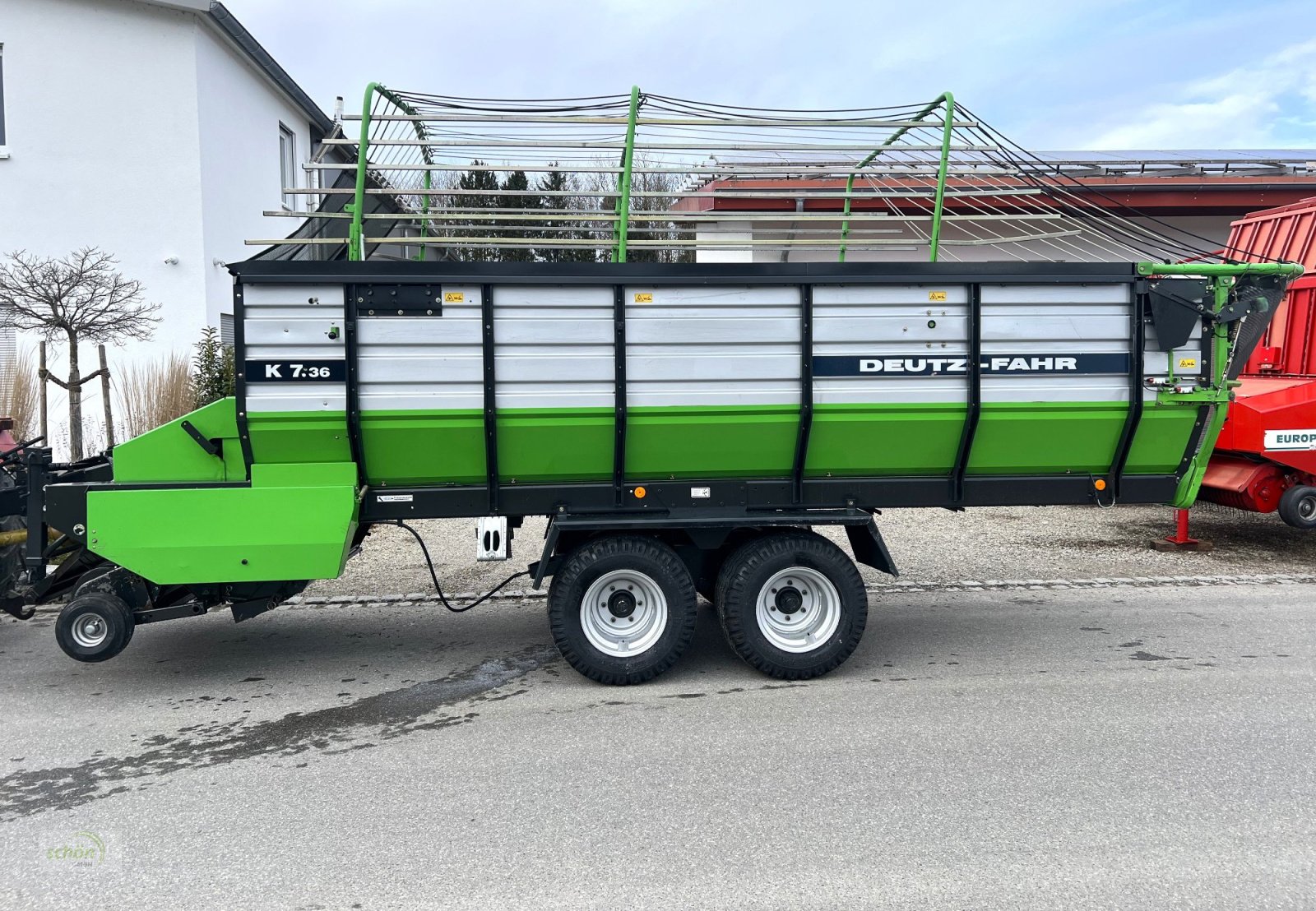 Ladewagen типа Deutz-Fahr K 7.36 mit neuen 19-er Breitreifen und einer guten Ausstattung, Gebrauchtmaschine в Burgrieden (Фотография 2)