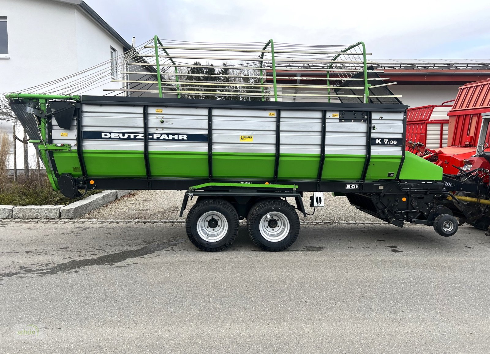 Ladewagen типа Deutz-Fahr K 7.36 mit neuen 19-er Breitreifen und einer guten Ausstattung, Gebrauchtmaschine в Burgrieden (Фотография 12)